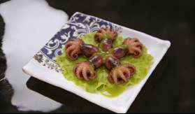 Grilled Baby Octopus